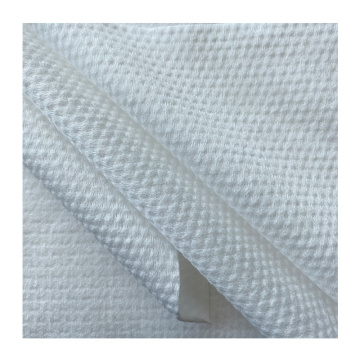 Unique Design Hot Sale Customized Viscose And Polyester Pearl Pattern Cross Spunlace Nonwoven Fabric